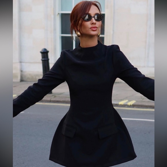 Odd Muse London split sleeve dress - Picture 4 of 5